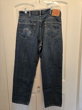 Levi's 550 Men's Indigo Relaxed Straight Jeans